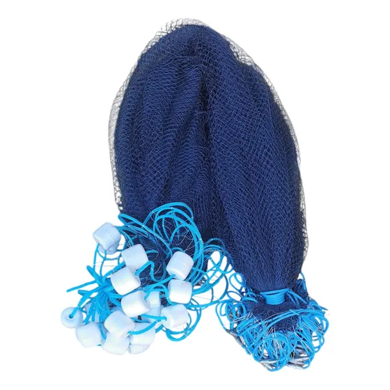 Arrastão Malha 12mm X 10 Mts Lambari Camarão Sem Funil Azul