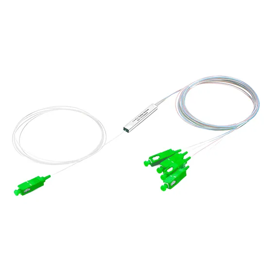 Splitter Fibra Optica Aconet Plc  Sm 1x4 Con Conector Sc/apc