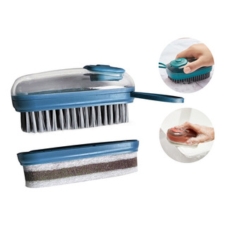Cepillo Esponja Multiusos Dispensador Jabon Lava Trastes Cepillo Esponja Multiusos Dispensador Jabon Lava Trastes