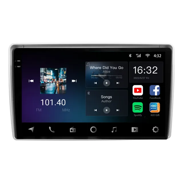 Multimidia Aikon Core Red Chevrolet Onix 2020 A 2024 64gb 10
