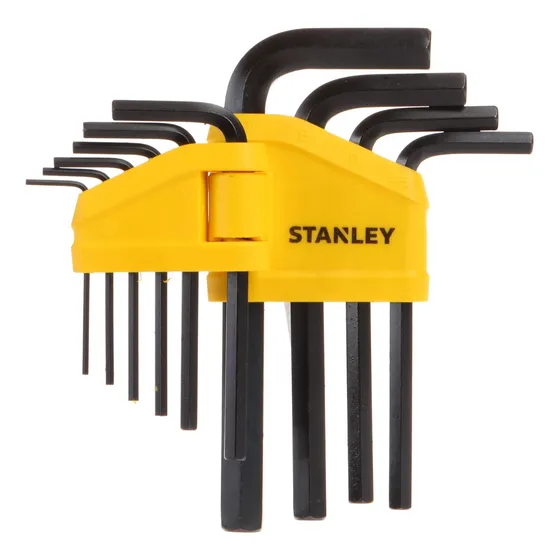 Juego De Llaves Allen 10 Pzas Pulgadas Stanley