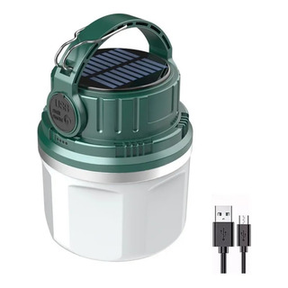 Lámpara Recargable Solar Linterna Camping Led Para Acampar Lámpara Recargable Solar Linterna Camping Led Para Acampar