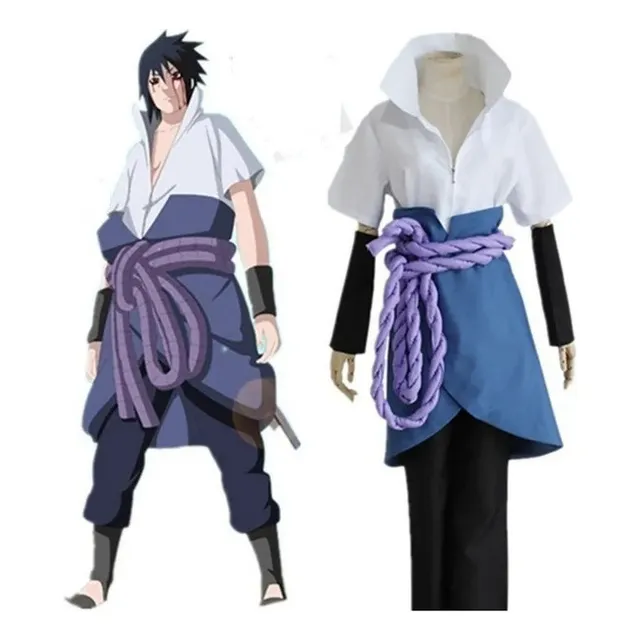 2025 Disfraz De Cosplay De Anime Sasuke Uchiha Ninja Naruto