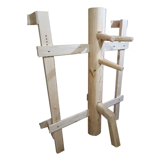 Wooden Dummy Wall Muñeco De Madera De Pared Wingchun Kungfu 