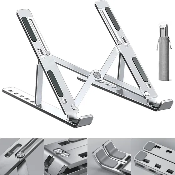 Suporte Notebook Base Ergonômico Netbook Tablet Dobravel