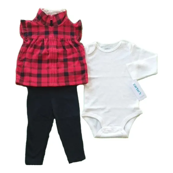 Conjunto Carter's  Navideño, Talla 18 Meses Niña 
