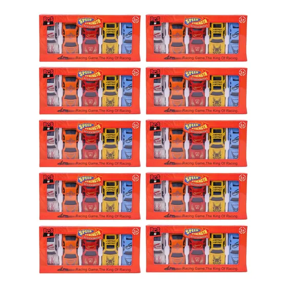5 Autitos En Caja X20 Unidades Mayorista Juguete Pcs 5