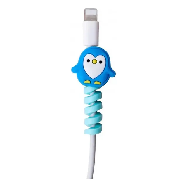 Protector Cable Kawaii Rana, Oso, Gato, Varios Modelos