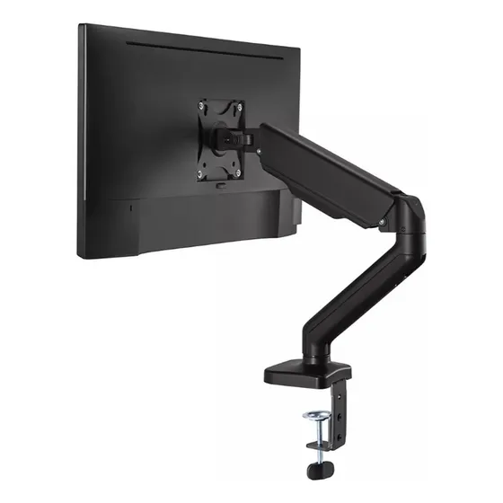 Soporte Para Monitor Escritorio Hidraulico Prosoft Ps80 Color Negro