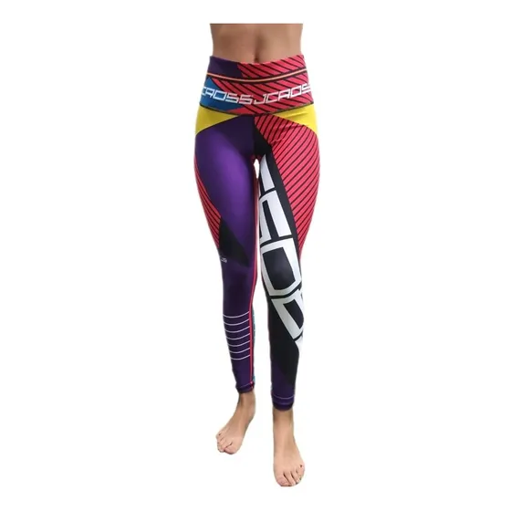 Leggis Jcross Colombiano Gimnasio Fitnes Dama Gym Pantalon