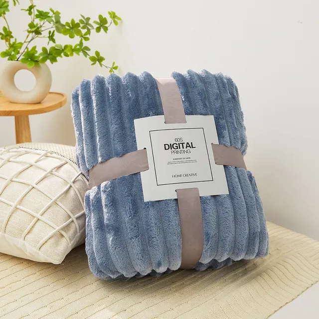 Iu Colcha Acondicionadora Warm Blanket De Doble Cara,