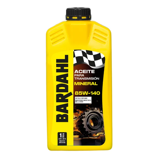 Aceite De Trasmisión Gl5 85w140 Bardahl 1lt