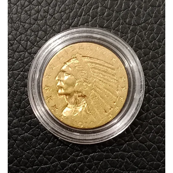 Moneda De 5 Dólares De Oro Año 1910