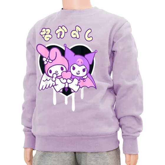 Buzo Canguro Kuromi Melody Hello Kitty En 5 Bellos Colores