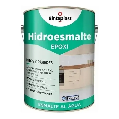 Recuplast Hidro Esmalte Epoxi 1lts Satinado Sinteplast Mm