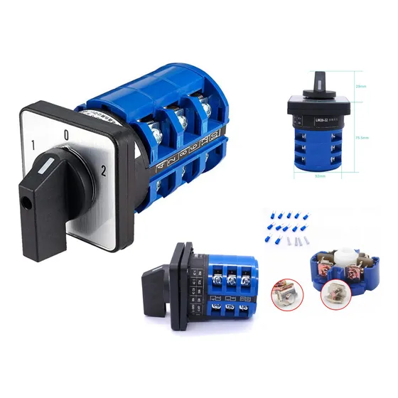Selector Reversible 3 Pos 1-0-2 63 Amper Switch Interruptor