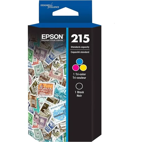 Cartucho Tinta Epson T215520 Tricolor Para Wf-f100
