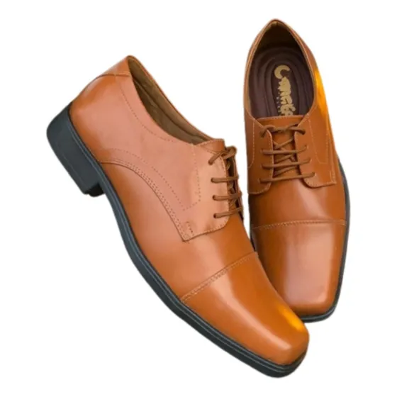 Zapatos Para Caballeros De Cuero 