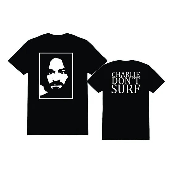 Franela  Charlie Manson Algodon Unisex