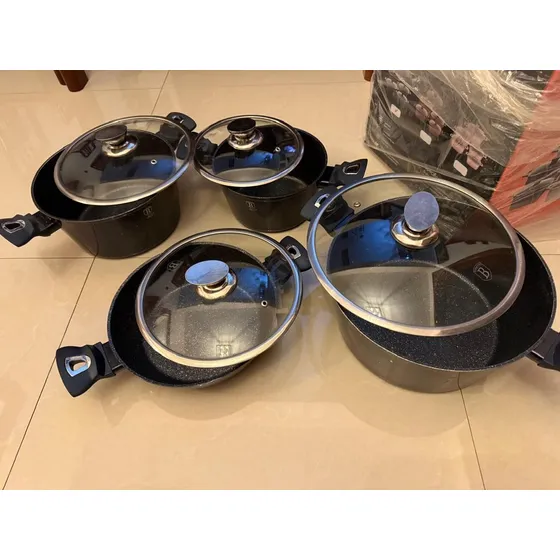 Juego De Ollas Marca Berlinger Haus