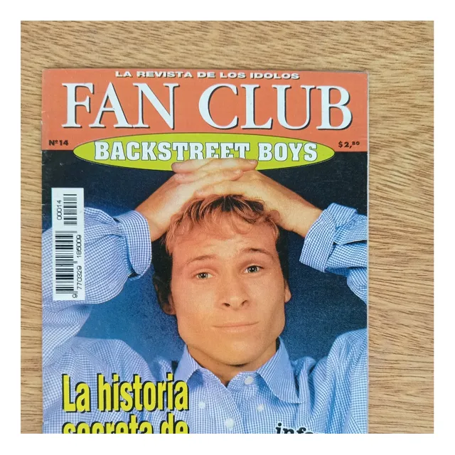 Revista Fan Club Backstreet Boys Nº14 B Rok Robbie Williams