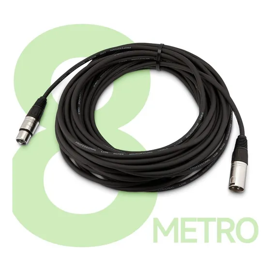 Cable Extensión Gc Audio Xlr Macho Hembra Para Micrófono 8m
