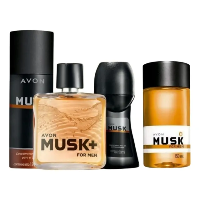 Set X 4 De Musk Clasico75ml
