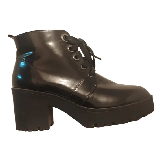 Botines Bata Negros Talla 40 Para Dama