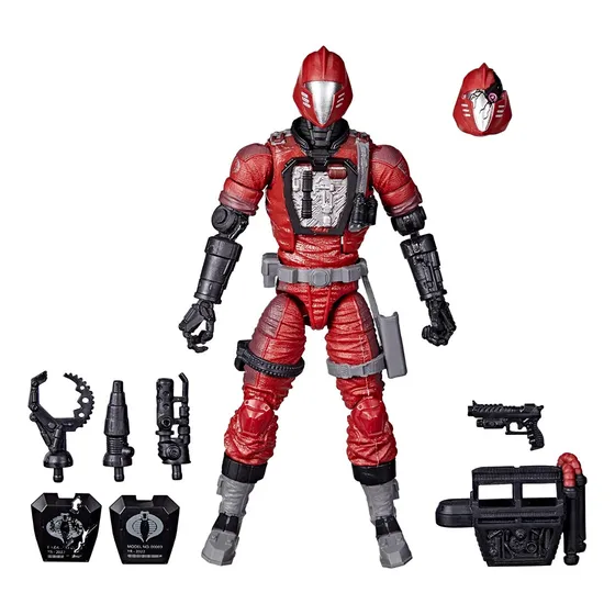 Figura De Acción G.i. Joe Classified Series Crimson B.a.t.
