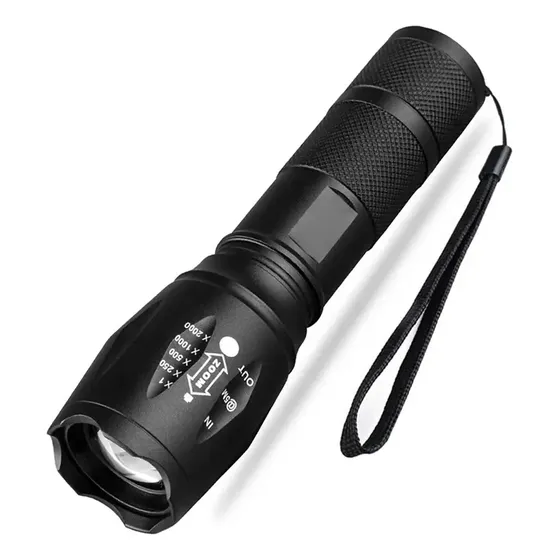 Lanterna Profissional Tática T6 Super Led Cree