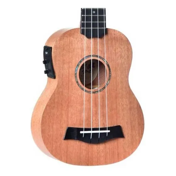 Ukulele Seizi Bali Soprano Elétrico Okume