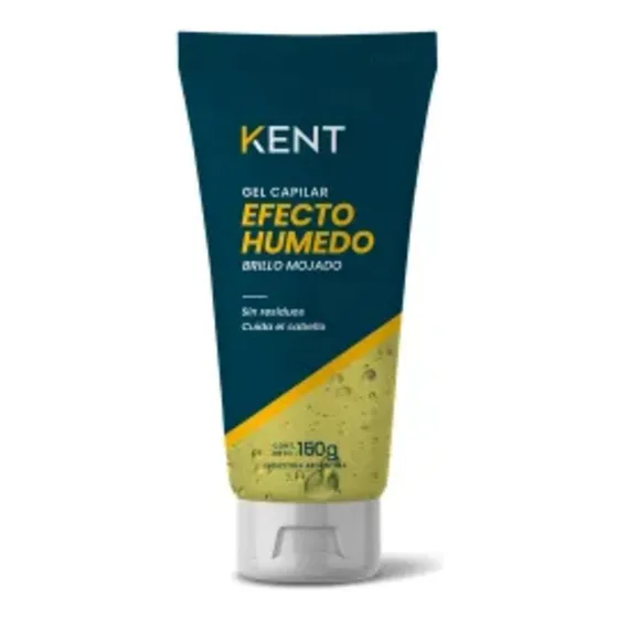 Gel Fijador Capilar Kent Efecto Humedo Brilloso 150grs