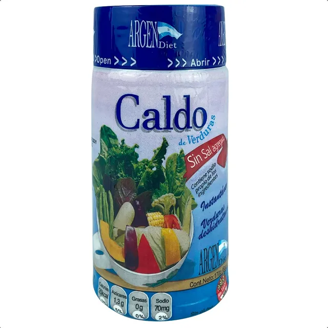 X2 Pote Caldo De Verduras Sin Sal Agregada 170 Gr