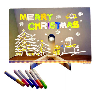 Tablero De Dibujo Luminoso Led Acrílico Para Niños, Antiarañ Tablero De Dibujo Luminoso Led Acrílico Para Niños, Antiarañ
