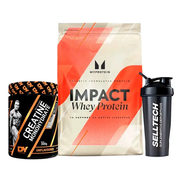 Impact Whey Protein 1kg Chocolate+creatina Dorian Yates300gr