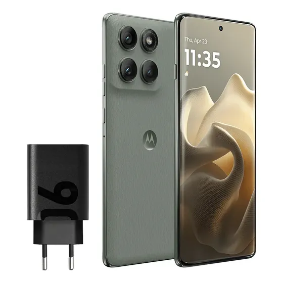 Motorola Edge 60 Pro 5g 512gb \u002F 12gb Ram Expande 24gb-Gris. Con Moto Ai, Cámaras 50mp, 50mp,50mp. Teleobjetivo 10mp. Certificación Militar, Ip68\u002Fip69 Sumergible. | Cuotas sin interés