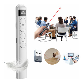Apuntador Presentador Láser Inalámbrico Type-c Recargable Apuntador Presentador Láser Inalámbrico Type-c Recargable
