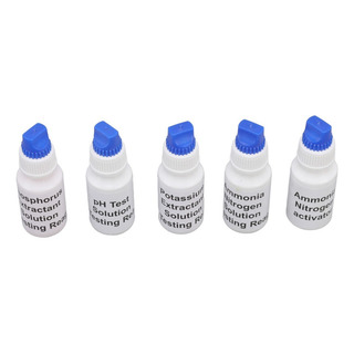A Kit De Análisis De Suelo, Solución Líquida, Ph, Nitrógeno A Kit De Análisis De Suelo, Solución Líquida, Ph, Nitrógeno