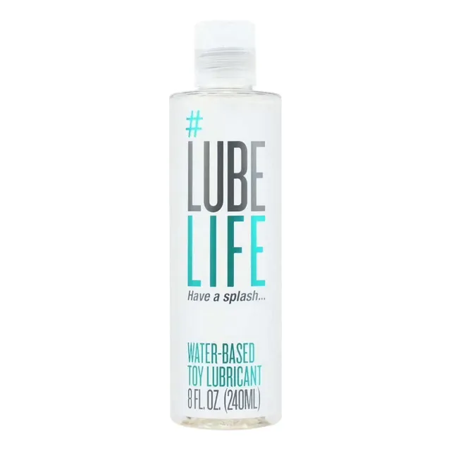Lube Life Lubricante Hipoalergenico Para Juguetes Sexuales A Base De Agua 240ml