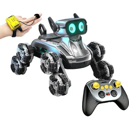 Cachorro Robô Inteligente Infantil Controle Sensor Movimento