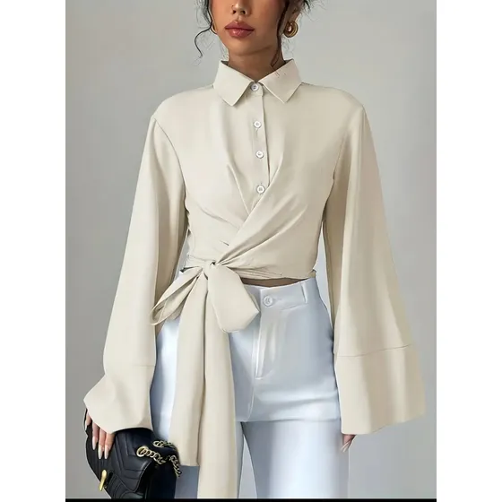 Blusa De Vestir Temu Para Mujer