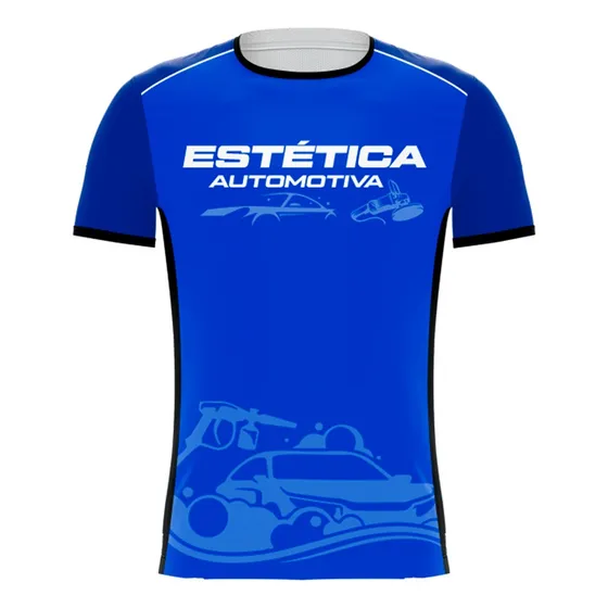 Camisa Camiseta Uniforme Estética Automotiva Cores