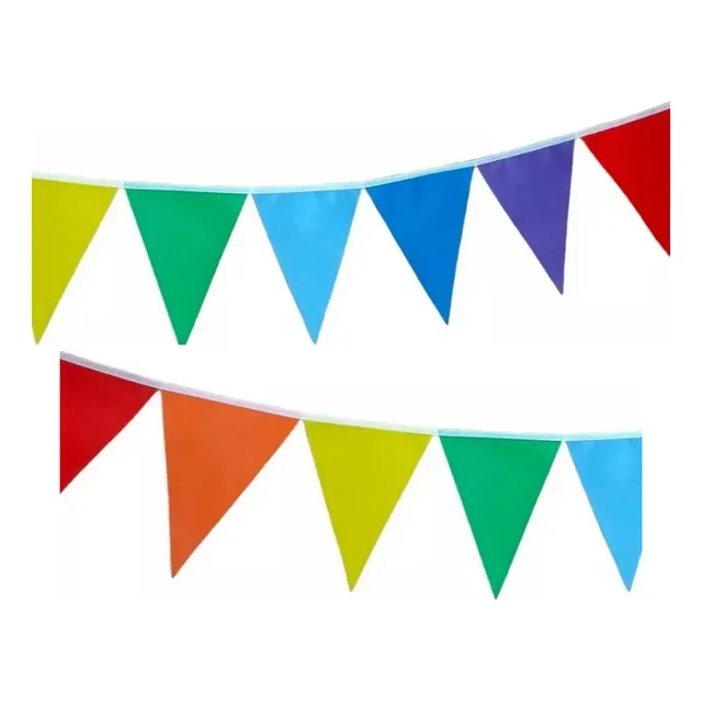 Banderines Publicitarios Multicolores (precio X 12 Metros)