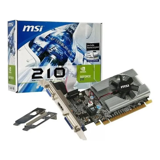 Tarjeta De Video Geforce Gt 210 1gb Ddr3 Pci Express Low P
