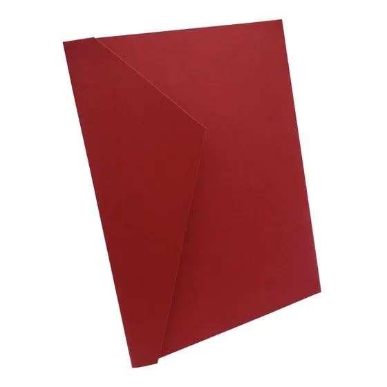 25 Sobre Folder Invitaciones Cart. Mate De Color 13.5x18 Cm
