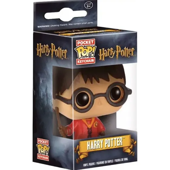 Funko Pop Llavero Harry Potter Brujo Hechicero Comic Saga