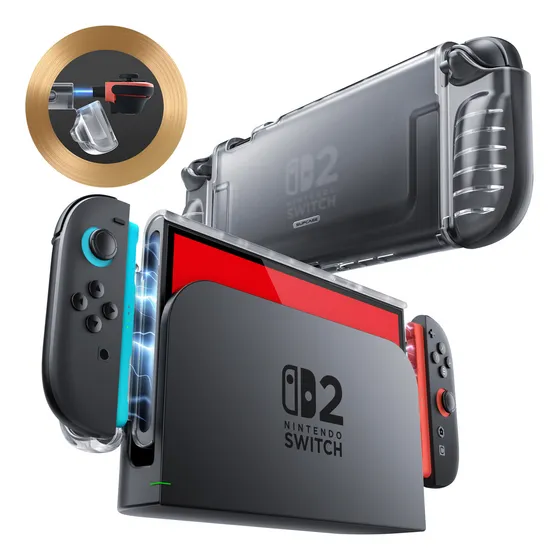 Funda Carcasa Para Nintendo Switch 2 2025 Supcase Clear Case
