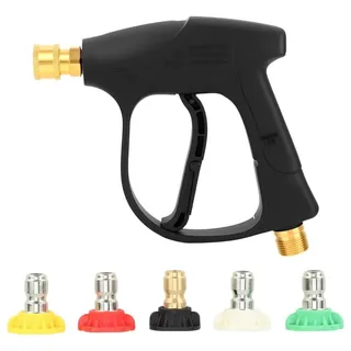 Pistola Para Hidrolavadora M22 14mm 5 Boquillas Black 0