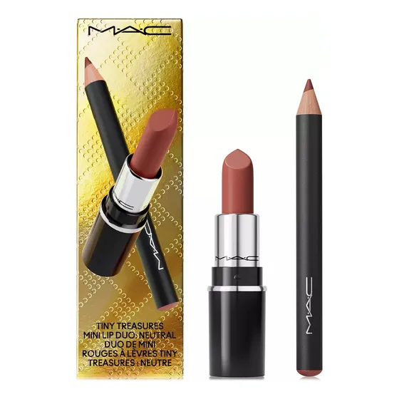 Mac Tiny Treasures Mini Lip Duo Whril Posh Pit Original Whril - Posh Pit