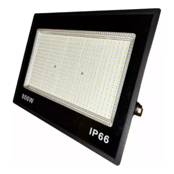 Refletor Led 800w Slim Bivolt Prova D'água Aaatop Minia